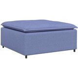  Modularni kauč s podnožjem traperice plave boje 100x100x48 cm - Boja trapera tabure | shoptok.hr