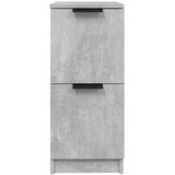  Komoda siva boja betona 30 x 30 x 70 cm od konstruiranog drva | shoptok.hr