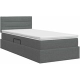  Krevet s madracem i skladištem Tamnosiva 90 x 200 cm Baršun - Tamnosiva 90 x 200 cm Dizajn linija | shoptok.hr