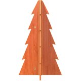  Drveno ukrasno božićno drvce voštano smeđi 69,5 cm od borovine | shoptok.hr