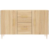 vidaXL Komoda sonoma hrast 100x36x60 cm inženirski les | Shoptok.si