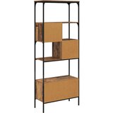 vidaXL Police za knjige Staro drvo 76 x 33 x 188,5 cm | shoptok.hr