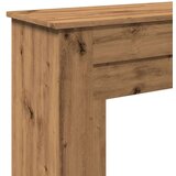 vidaXL Okvir za kamin boja hrasta 90x30x90 cm od konstruiranog drva | shoptok.hr