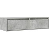 TV ormarić s LED svjetlima siva boja betona 100X35,5x25 cm | Eponuda.ba