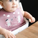 Canpol Bonjour Paris Bibs slinček Pink 1 kos Cene