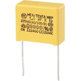 TRU COMPONENTS MKP-X2 MKP-X2-Kondenzator za uklanjanje poremećaja radijalno ožičen 1 µF 275 V/AC 10 % 22.5 mm (D x Š x V) | Eponuda.ba
