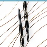 Bourjois Brow Reveal natančni svinčnik za obrvi s krtačko odtenek 003 Dark Brown 0,09 g | Shoptok.si