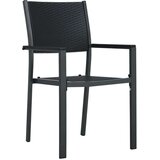  Vrtna jedilna garnitura 7-delna črna, (20673010) | Shoptok.si