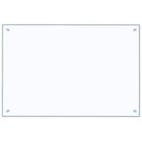  Kuhinjska zaštita od prskanja prozirna 90x60 cm kaljeno staklo | shoptok.hr
