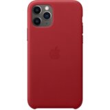 Apple iPhone 11 Pro Leather Case - (PRODUCT)RED, mwyf2zm/a cene