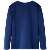  Dječja majica dugih rukava tamnoplava 104 | shoptok.hr