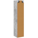  Ormar za Kupaonicu na Zidu Betonska siva 33 x 34,5 x 160 cm | Eponuda.com