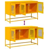 vidaXL TV ormarić senf žuti 100,5x39x60,5 cm hladno valjani čelik | shoptok.hr