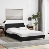  Okvir za krevet Dover crni 120 x 200 cm od tkanine | shoptok.hr