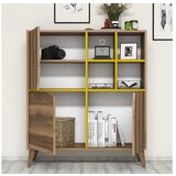 Hanah home Pulse Walnut Yellow komoda | ePonuda.com