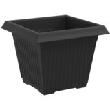  Saksije za biljke 6 pcs Crna 33 x 33 x 26 cm Plastika | shoptok.hr