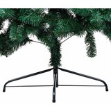  Umjetna osvijetljena polovica božićnog drvca zelena 180 cm | shoptok.hr