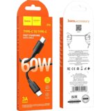 hoco. USB kabel za pametni telefon, tip C, 60W, črn - X96 Hyper, 60W, Black | Shoptok.si