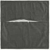  Presvlaka za jastuk 6 kom. HOUTEN Antracit 30 x 30 cm - Dizajn s paspulom Antracit 6 | shoptok.hr