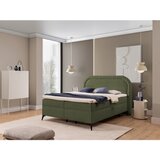 Ropez Zelena boxspring postelja s prostorom za shranjevanje 180x200 cm Ornes – | Shoptok.si