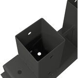  Pomoć za slaganje drva 12 pcs Antracit 34 x 10 x 15 cm Čelik | shoptok.hr