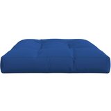  Jastuk za palete kraljevsko plavi 120 x 80 x 12 cm od tkanine | shoptok.hr