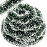 Ruhhy Debela girlanda za božično drevo zelena s snegom 6m | Shoptok.si