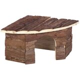 Nobby lesena hiška woodland patty, kotna - 42 x 15 x 30 cm Cene