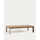 Kave Home Vrtna klubska mizica iz masivne akacije 82,5x140 cm Ambra – | Shoptok.si
