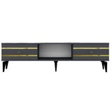 Hanah home tv polica pelin anthracite gold