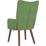  Sproščujoča stolčka Svetlo zelena žamet, (22054340) | Shoptok.si