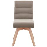 Bessagi Home Stol Katrin, Rjavosiva, Vrtljiv | Shoptok.si