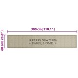  Kuhinjski tepih perivi s natpisom 60 x 300 cm baršunasti | shoptok.hr