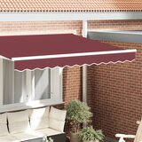 vidaXL Tenda s obrubom za okvir od 2.5 m Bordeaux 2.3x0.2 m Cijene