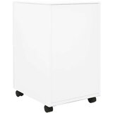vidaXL Premična arhivska omara bela 39x45x67 cm jeklo | Shoptok.si