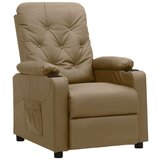  Naslonjač od umjetne kože boja cappuccina - Boja cappuccina 1 | shoptok.hr