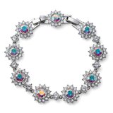 Ženska oliver weber romantic alabaster narukvica sa swarovski kristalima ( 32328.ab )