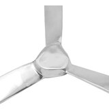  Zidni propeler aluminijski srebrni 70 cm | shoptok.hr