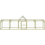vidaXL Kokošnjak 500x100x150 cm impregnirana trdna borovina | Shoptok.si