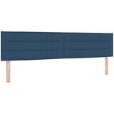  Podesivi krevet s madracem s uzglavljem 2 kom. Plava Tkanina | shoptok.hr