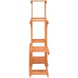 vidaXL Stojalo za rastline 95x25x96 cm trden les jelke | Shoptok.si