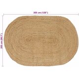  Tepisi za područja Prirodna 205 x 305 cm Juta | shoptok.hr