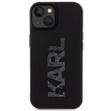  originalen karl lagerfeld ovitek KLHCP15S3DMBKCK za iphone 15 črna zaščita - logo 3D | Shoptok.si
