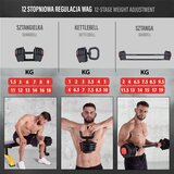  Sgr18 pro set 3u1 bučice 20 kg hms | shoptok.hr