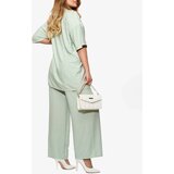 Resti Women's ribbed set in mint color- Clothing | Shoptok.si