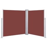 Maison Chic Zložljiva stranska tenda - Senčniki rjava 140x600 cm, (22040094) | Shoptok.si