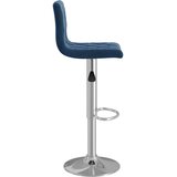 Barske stolice 2 kom. Plavi baršun | shoptok.hr