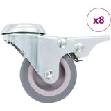 vidaXL Okretni kotačići s otvorom za vijke 8 kom 50 mm | shoptok.hr