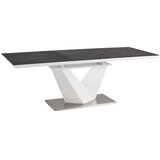 Molarem Home stol ALARAS II 120(180)x80 cm - MDF + staklo | shoptok.hr