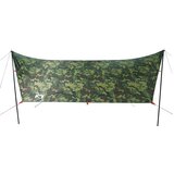 vidaXL Ponjava za kampiranje kamuflažna 438x376x212 cm vodoodporna | Shoptok.si